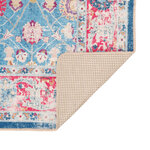 vidaXL Tapis lavable multicolore 80x300 cm antidérapant