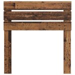 vidaXL Tête de lit Bois Ancien 90 cm Bois d'ingénierie