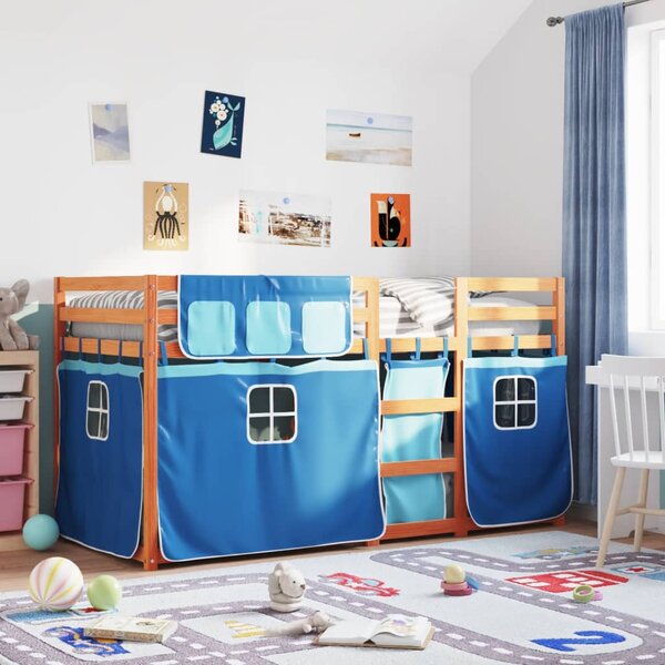 vidaXL Lit superposé sans matelas 90x190 cm bois de pin massif