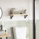 vidaXL Dessus de table 100x20x4 cm rectangulaire bois massif d'acacia