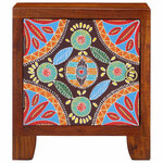 vidaXL Table de chevet 40x30x45 cm bois d'acacia massif