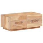 vidaXL Table basse 90x50x35 cm Bois de récupération massif
