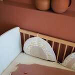 Tour de lit modulable bébé Lune Beige 49 x 29 cm