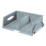Corbeille à courrier Sorty A4/C4 à l'italienne Gris LEITZ