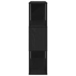 vidaXL Centre de divertissement Noir 100 x 24 x 94 cm