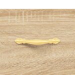 vidaXL Buffet haut chêne sonoma 69 5x31x115 cm bois d'ingénierie