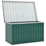 vidaXL Boîte de rangement de jardin Vert 149x99x93 cm