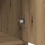 vidaXL Buffet avec tiroirs et portes chêne artisanal 70 5x34x74 5 cm