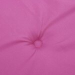 vidaXL Coussins de chaise à dossier haut lot de 6 rose tissu oxford