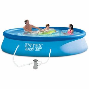 INTEX Kit piscine autoportée Easy Set - Ø396 x 83 cm