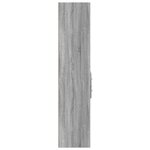 vidaXL Buffet haut sonoma gris 70x42 5x185 cm bois d'ingénierie