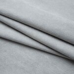 vidaXL Rideaux occultants avec crochets 2 Pièces Gris 140x225 cm