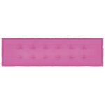 vidaXL Coussin de Banc de Jardin Rose 180x50x4 cm Tissu Oxford