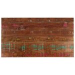 vidaXL Dessus de table 110x60x3 8cm rectangulaire bois massif récupéré