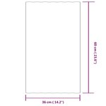 vidaXL Panneaux de toit 36 Pièces Acier enduit de poudre Argenté 60x36 cm