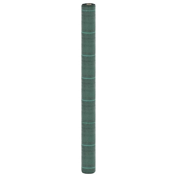 vidaXL Membrane anti-mauvaises herbes vert 1 5x25 m PP