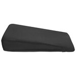 vidaXL Coussin d’assise Noir 39 x 38 x 8 5 cm