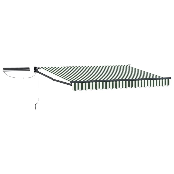 vidaXL Auvent rétractable électrique 3 5 x 2 5 m