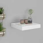 vidaXL Étagère flottante murale blanc 23x23 5x3 8 cm MDF