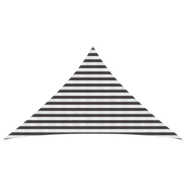 vidaXL Voile d'ombre 2 5 x 2 5 x 3 5 m HDPE Triangulaire