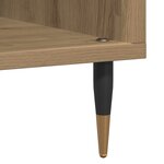 Buffet en bois vieilli vidaXL 84 5x38x89 cm en bois d'ingénierie