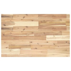 vidaXL Dessus de bureau non traité 100x50x4 cm bois d'acacia massif