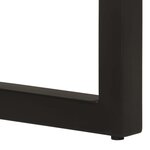 vidaXL Table console 110x35x75 cm bois massif de récupération
