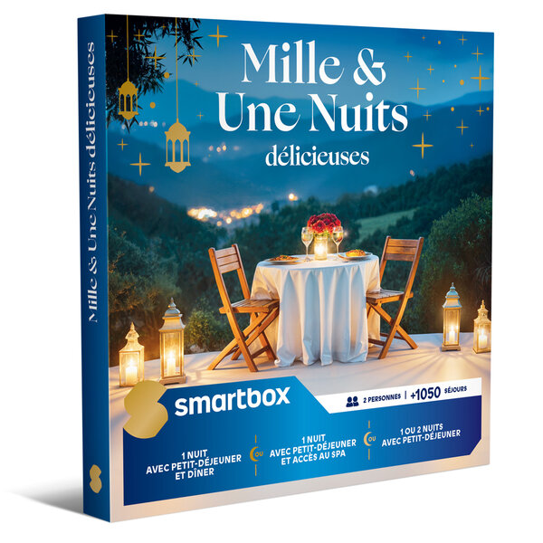 SMARTBOX - Coffret Cadeau Mille et une nuits délicieuses - Séjour