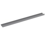 vidaXL Étagères murales 2 Pièces Gris 100x9x3 cm