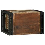 vidaXL Étagère à vin 46 x 35 x 27.5 cm Bois massif de récupération