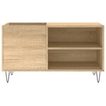 vidaXL Armoire à disques chêne sonoma 85x38x48 cm bois d'ingénierie