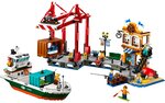 LEGO City - Port et Navire Marchand 60422 : Aventure Maritime pour Enfants de 8 Ans et Plus