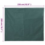 vidaXL Housses de protection pour plantes avec fermeture éclair 2 Pièces