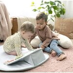Tapis d'éveil et siege d'activités 4 en 1 Cozy Prop Nate  5 jouets sensoriels
