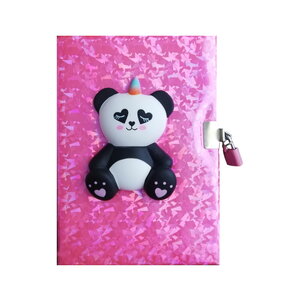Journal intime - 15 x 21 cm - 140 pages - kawaii panda