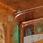 vidaXL Table basse 85x55x40 cm Bois de récupération massif