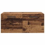 vidaXL Meuble mural Bois ancien 80 x 36.5 x 35 cm Bois d'ingénierie