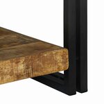 vidaXL Table basse Marron 120 x 50 x 38 cm bois de manguier massif