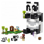 Set LEGO® Minecraft™ 21245 - Le Refuge Panda Amusant et Interactif