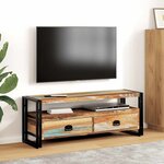 vidaXL Meuble TV Bois de récupération massif