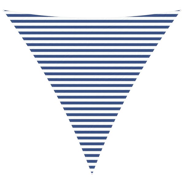 vidaXL Voile d'ombre 4 x 4 x 4 m 100   polyester Oxford Triangulaire