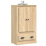 vidaXL Buffet haut chêne sonoma 60x35 5x103 5 cm bois d'ingénierie