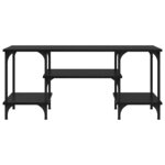 vidaXL Meuble TV Chêne noir 102 x 35 x 45 5 cm
