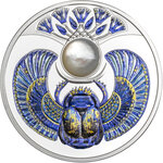 Monnaie PEARL SCARAB Treasure of Ancient Egypt Argent 1$ Niue 2026 (PRÉCOMMANDE)
