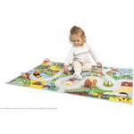 Tapis de jeu - Chambre - Enfant - Campagne  ferme - 120x78cm - Dès 2 ans - Janod