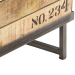 vidaXL Meuble TV 120 x 30 x 40 cm Bois massif de manguier