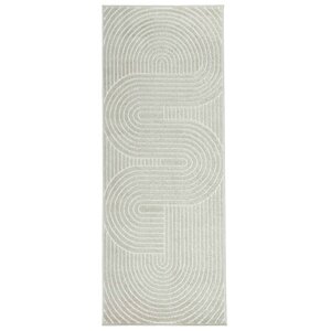 vidaXL Tapis de surface PALMERAS Vert 80 x 200 cm Polyester