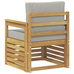 vidaXL 2 Pièce Ensemble de canapés d'extérieur Polyester