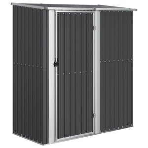 vidaXL Abri de jardin Anthracite 180 5x97x209 5 cm Acier galvanisé