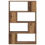 vidaXL Centre de divertissement Marron 80 x 24 x 124 cm